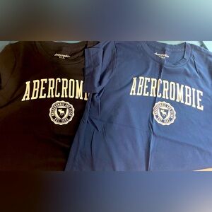 Abercrombie Kids Boy’s Short Sleeve T-shirt, (Set of 2) Blue, size 13/14